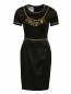 Платье мини декорированное цепью Moschino Couture  –  Общий вид