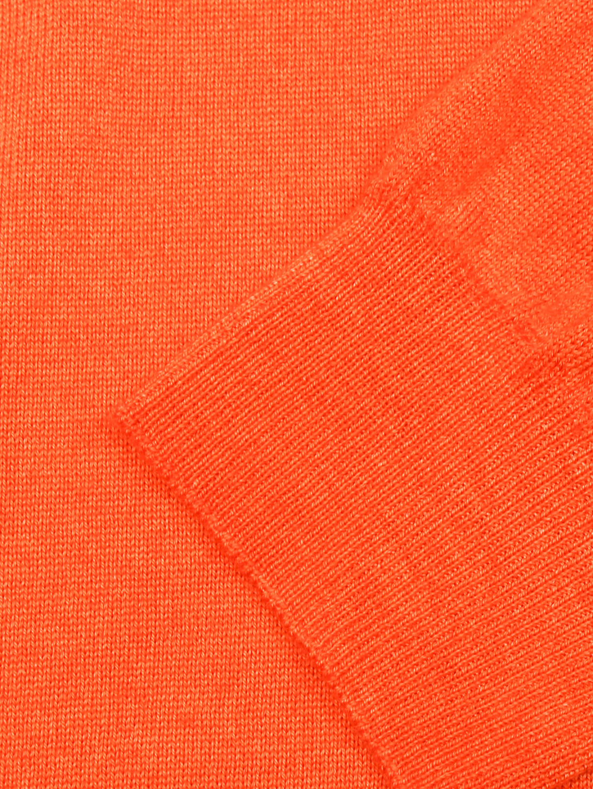 Джемпер из шерсти на молнии Paul&Shark  –  Деталь1  – Цвет:  Оранжевый