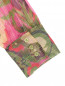 Полупрозрачная блуза с цветочным узором Max&Co  –  Деталь1
