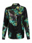 Блуза с цветочным узором Beayukmui  –  Общий вид