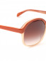 Солнцезащитные очки с контрастной отделкой Oliver Peoples  –  Деталь
