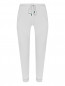 Трикотажные брюки на резинке с карманами Marina Rinaldi  –  Общий вид