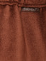 Трикотажные брюки из вискозы на резинке Moncler  –  Деталь