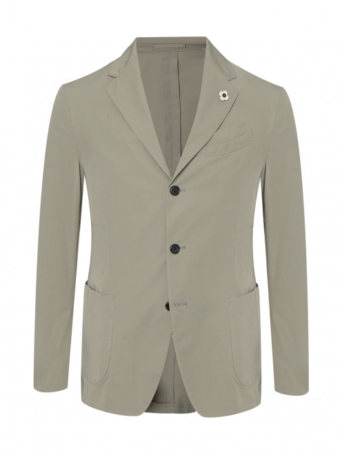 Пиджак с накладными карманами LARDINI - Общий вид