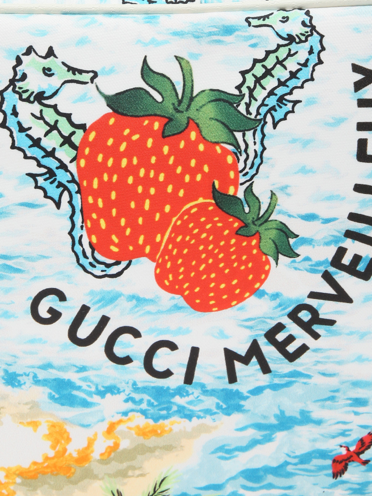 Сумка на ремне с узором Gucci  –  Деталь1  – Цвет:  Узор