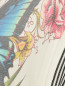 Трикотажное платье из хлопка с абстрактным узором Jean Paul Gaultier  –  Деталь