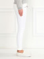 Узкие джинсы из светлого денима Barbara Bui  –  Модель Верх-Низ2