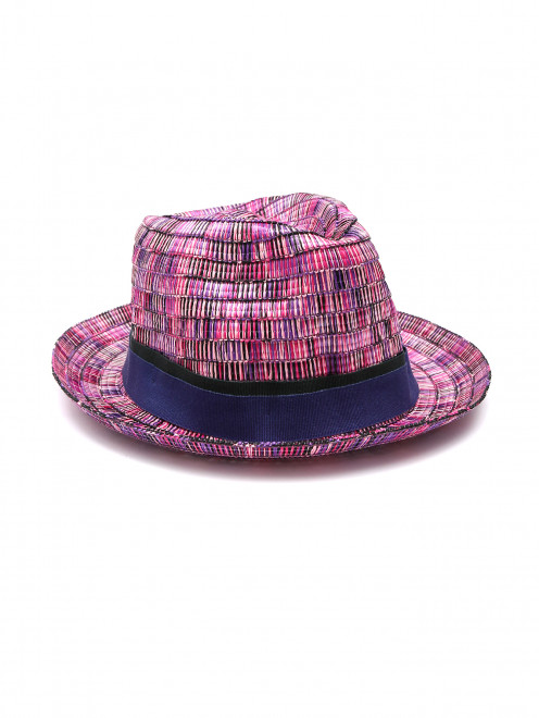 Шляпа плетеная из вискозы Paul Smith - Общий вид
