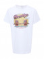Хлопковая футболка с принтом Little Marc Jacobs  –  Общий вид