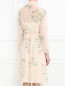 Платье из шелка с цветочным узором Max Mara  –  МодельВерхНиз1