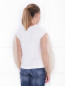 Блуза с рукавами из шелковой органзы MiMiSol  –  МодельВерхНиз1