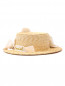 Соломенная шляпа с декоративными цветами MiMiSol  –  Обтравка2