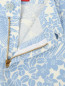 Укороченные брюки из хлопка с цветочным узором Marina Sport  –  Деталь1