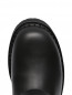 Ботинки из кожи с логотипом Moschino  –  Обтравка3