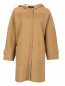 Пальто из шерсти с капюшоном Weekend Max Mara  –  Общий вид