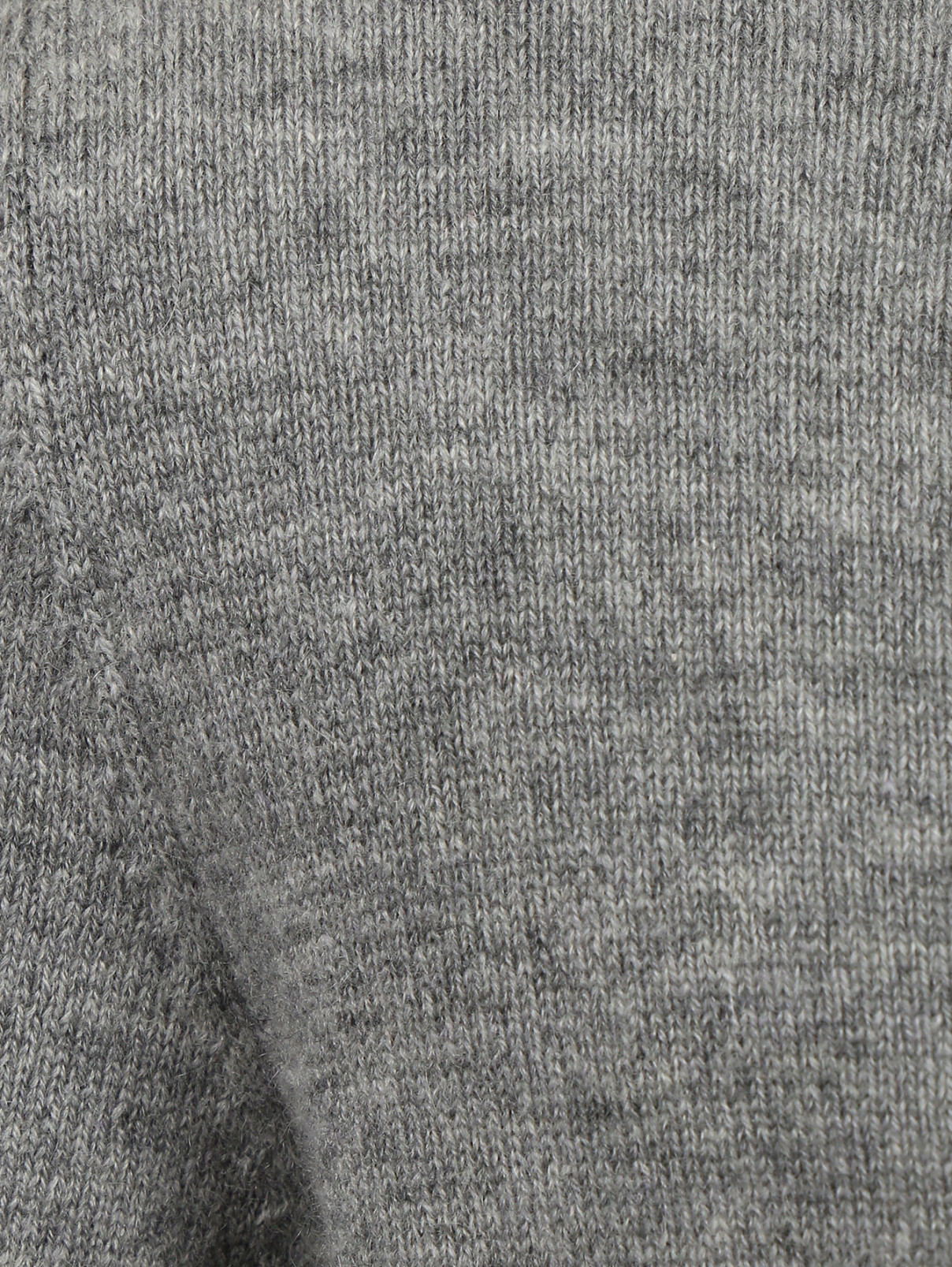 Кардиган из кашемира мелкой вязки Tomax  –  Деталь  – Цвет:  Серый