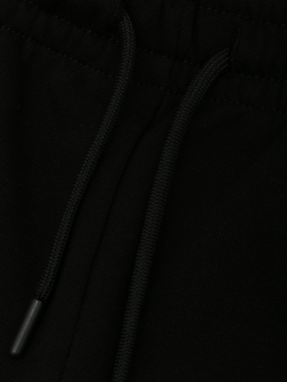 Брюки из хлопка с карманами MSGM  –  Деталь1  – Цвет:  Черный