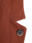 Пиджак однобортный из хлопка Barena  –  Деталь