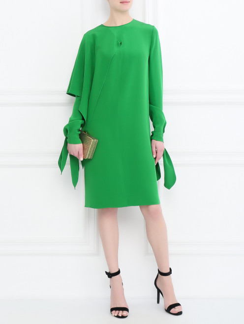 Платье из шелка Calvin Klein 205W39NYC - МодельОбщийВид