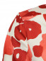 Блуза из шелка с цветочным узром Max Mara  –  Деталь1
