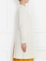 Однобортное пальто с аппликацией Alberta Ferretti  –  Модель Верх-Низ2