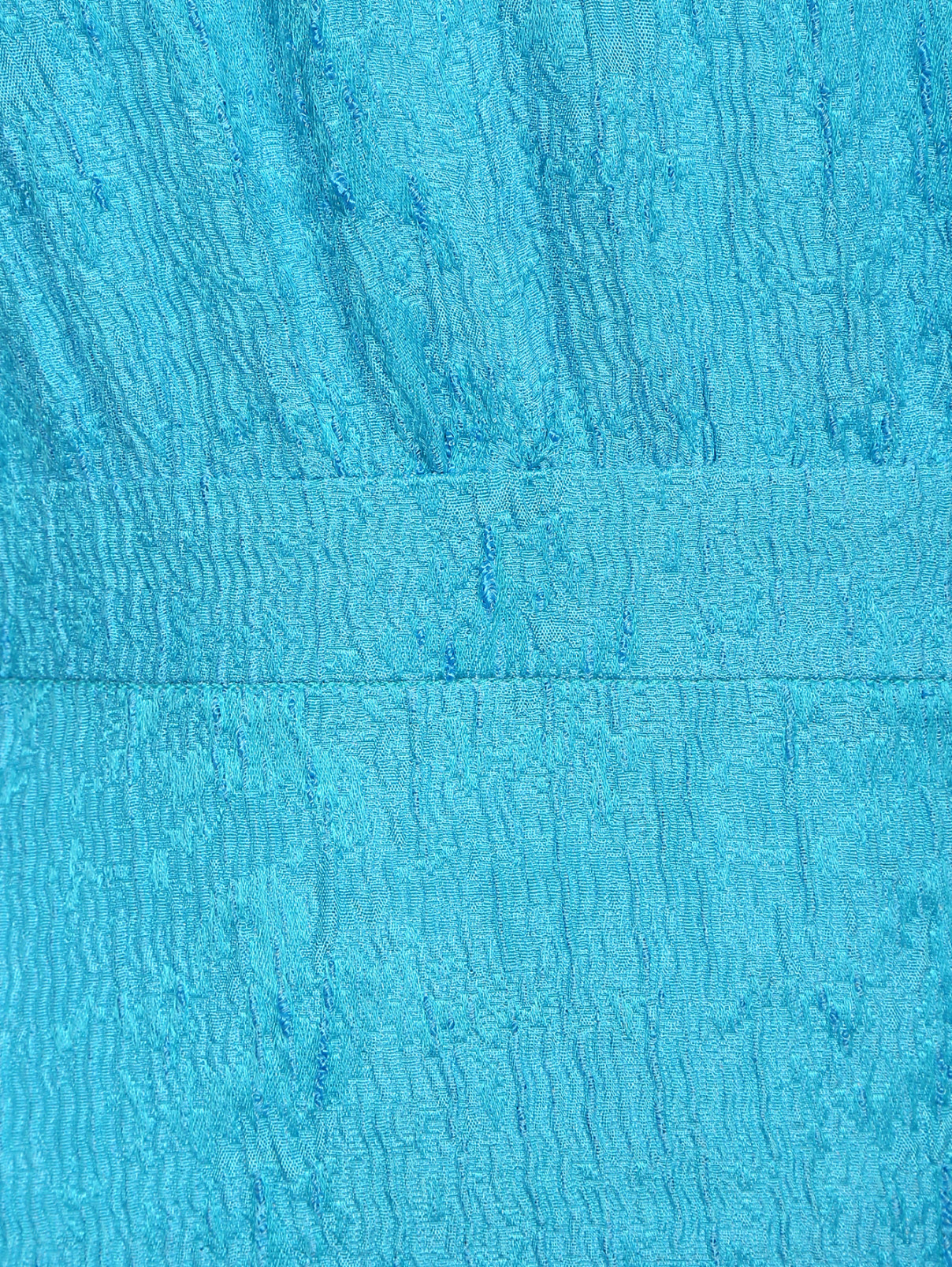 Платье-макси  прямого кроя JO NO FUI  –  Деталь  – Цвет:  Синий