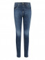Узкие джинсы из потертого денима Iro  –  Общий вид