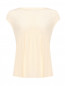 Однотонная блуза из шелка Max&Co  –  Общий вид