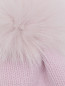 Шапка из шерсти с аппликацией Aletta Couture  –  Деталь1