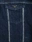 Куртка из денима с необработанными краями Emporio Armani  –  Деталь