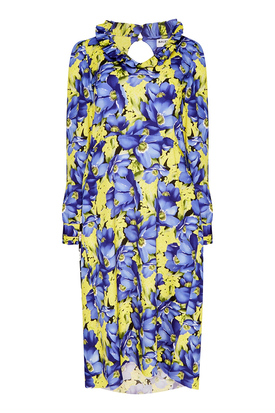Платье Balenciaga  –  Общий вид  – Цвет:  Узор