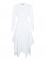Платье-миди из хлопка асимметричного кроя Sportmax  –  Общий вид
