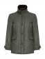 Утепленная куртка из шерсти со съемным воротником Tombolini  –  Общий вид
