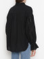 Блуза из хлопка с вышивкой Ermanno Firenze  –  МодельВерхНиз1