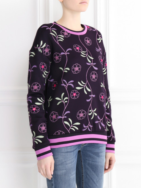 Свитшот с вышивкой Juicy Couture - Модель Верх-Низ