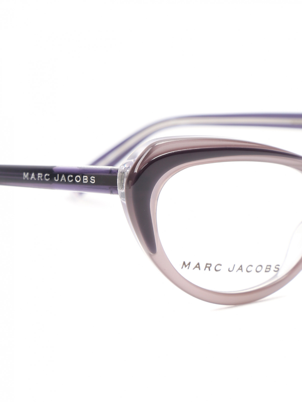 Оправа в форме кошачий глаз Marc Jacobs  –  Деталь  – Цвет:  Фиолетовый