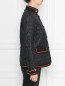 Стеганая куртка с металлическими пуговицами Ermanno Scervino  –  МодельВерхНиз2