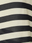Блуза из шелка с узором "полоска" с аппликацией Marina Rinaldi  –  Деталь1