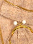 Укороченный жакет из смешанной шерсти с декором Moschino  –  Деталь