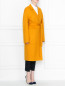 Пальто из шерсти с накладными карманами Rochas  –  МодельВерхНиз