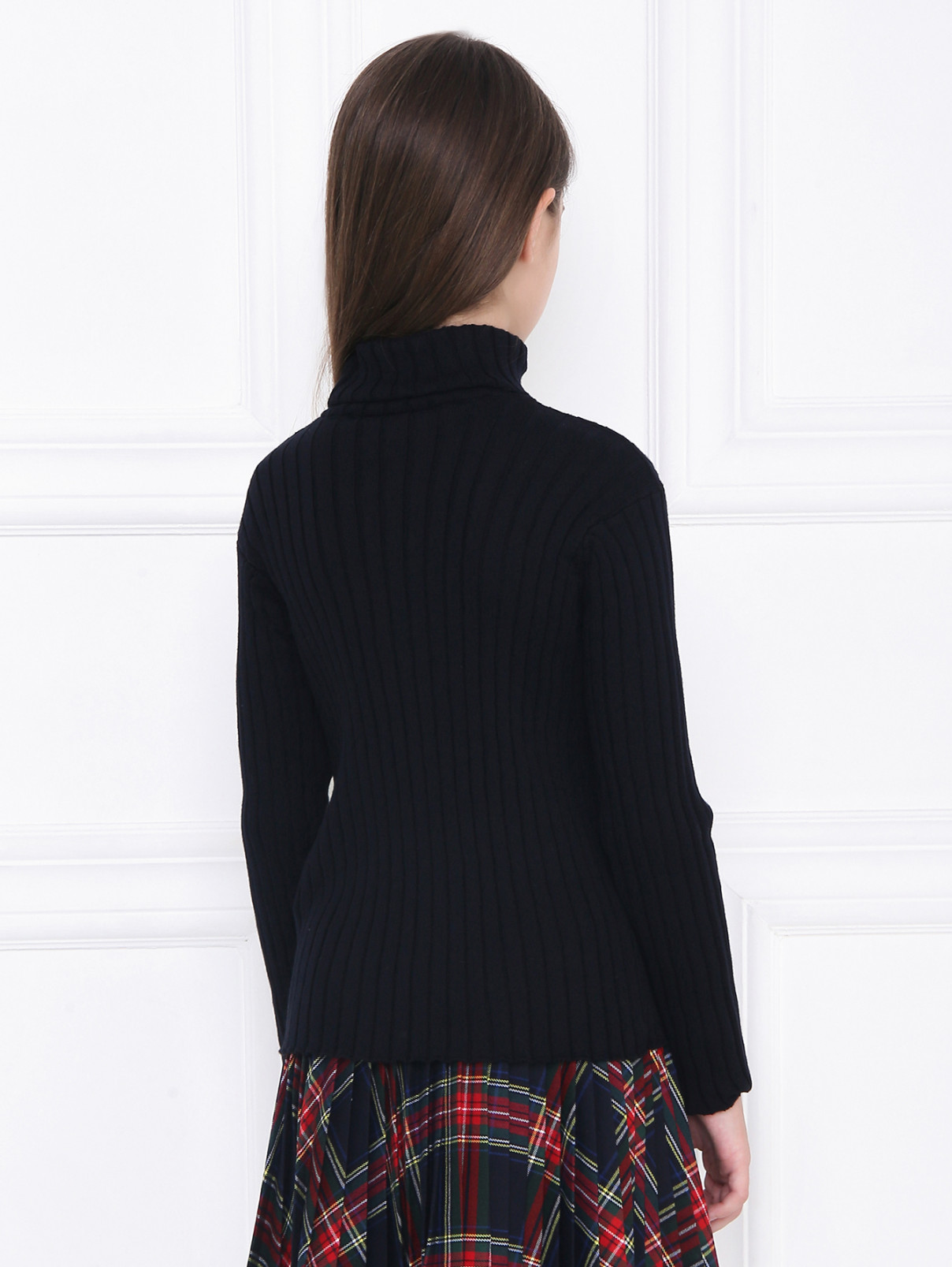 Водолазка однотонная Aletta Couture  –  МодельВерхНиз1  – Цвет:  Черный