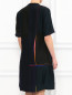 Платье из шелка с узором Jil Sander Navy  –  Модель Верх-Низ1