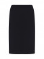 Трикотажная юбка с разрезом BOUTIQUE MOSCHINO  –  Общий вид