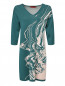 Платье трикотажное прямого кроя из вискозы Max&Co  –  Общий вид