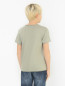 Хлопковая футболка с узором Il Gufo  –  МодельВерхНиз1