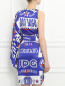 Платье из шелка Jean Paul Gaultier  –  Модель Верх-Низ1