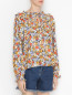 Блуза с цветочным узором Max&Co  –  МодельВерхНиз