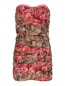 Платье-мини из шелка с драпировками Ermanno Scervino  –  Общий вид
