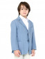 Пиджак из льна с накладными карманами Tagliatore  –  Модель Верх-Низ