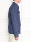 Куртка из тонкой шерсти с узором "клетка" Isaia  –  Модель Верх-Низ2